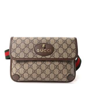 Gucci Gg Supreme Neo Vintage Web Belt #238476G95B